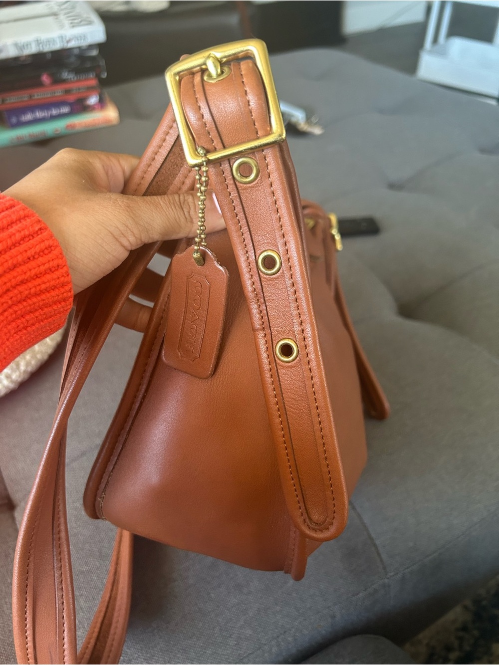 Vintage Coach 9950 Janice legacy purse - Picture 6 of 10